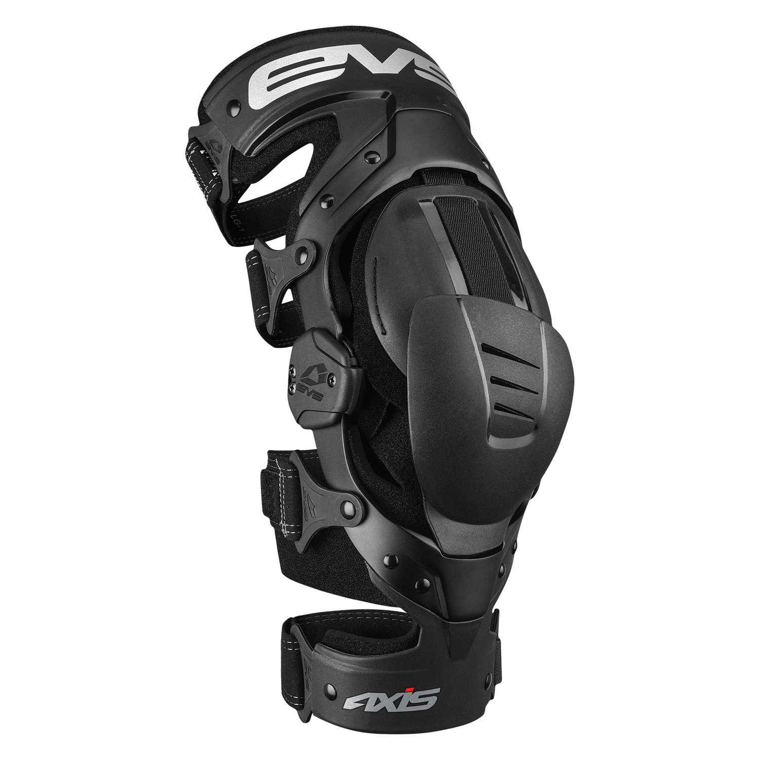 EVS Sports® AXISS-BK-MP - Axis Sport Knee Brace Set (Medium, Black) 