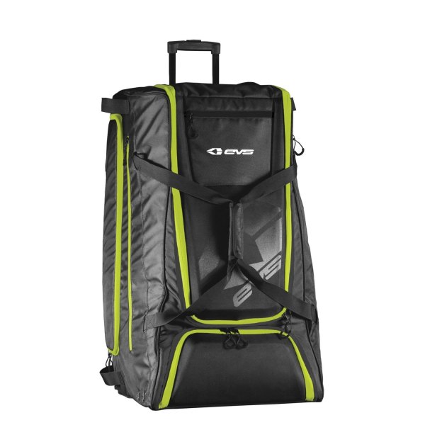 EVS Sports® - Luggage Freighter Rolling Gear Bag (Black/Hi-Viz)