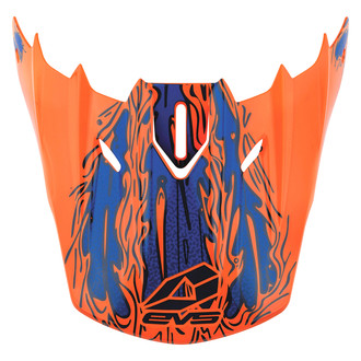 EVS Sports® - Orange Visor for T5 Egon Helmet