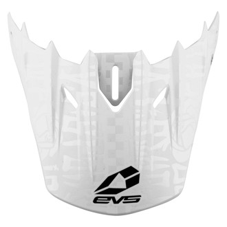 EVS Sports® - Matte White Visor for T5 Evilution Helmet