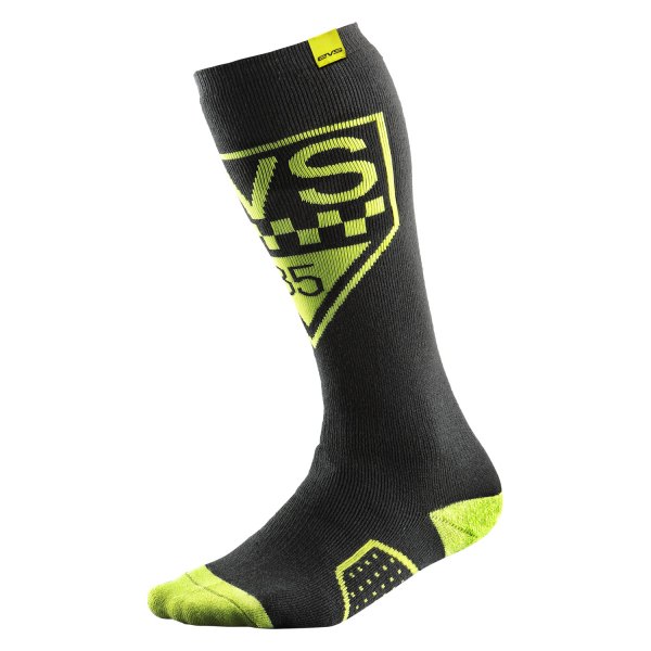 EVS Sports® - Circuit Moto Socks (Small/Medium, Black)