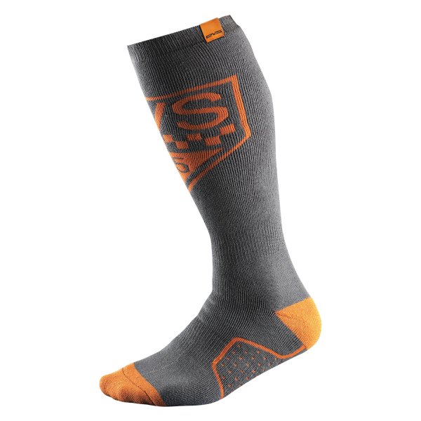 EVS Sports® - Circuit Moto Socks (Large/X-Large, Orange)
