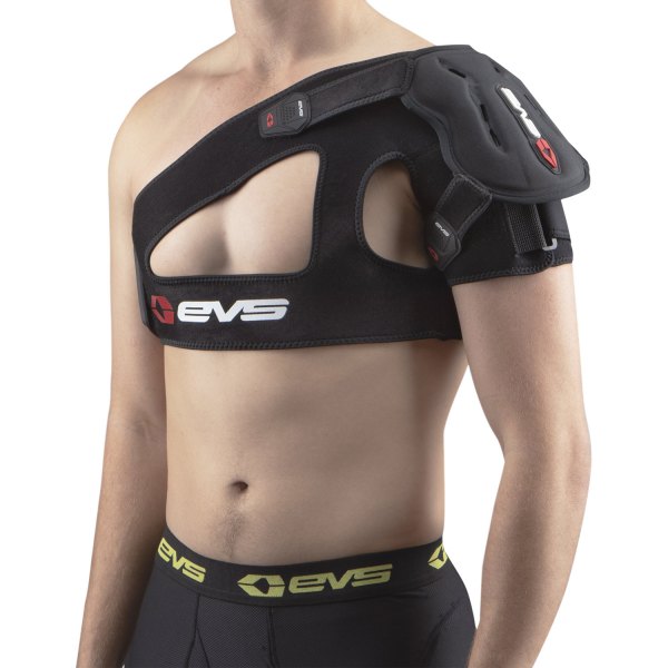 EVS Sports® - SB04 Shoulder Protection (Large (40"-44"), Black)