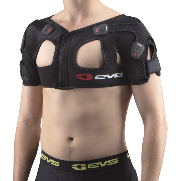 EVS Sports® - SB05 Shoulder Protection (Small (30"-36"), Black)