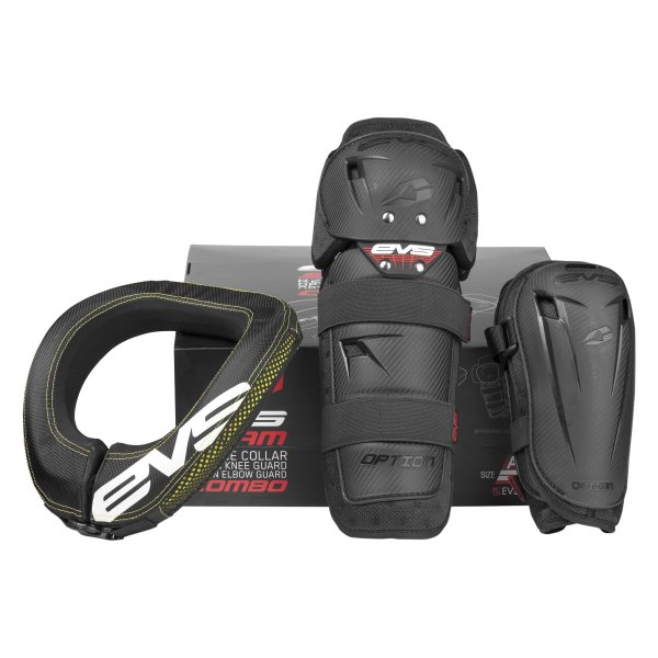 EVS Sports® - Slam 2 Youth Combo Protection Package (Black)