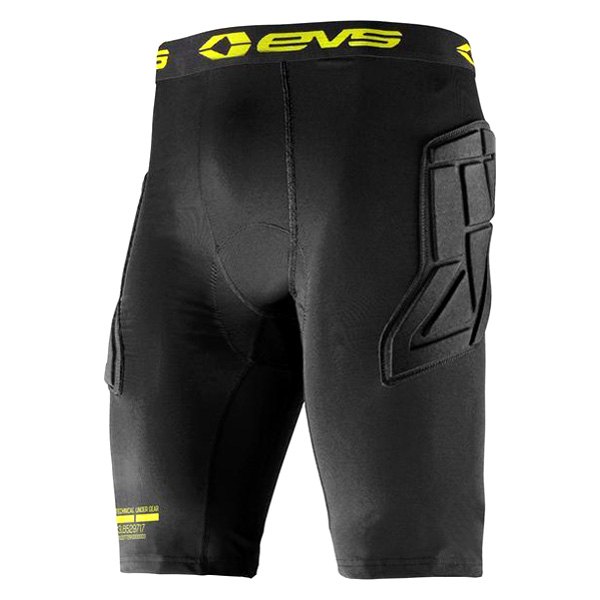 EVS Sports® - Tug Impact Shorts (Large, Black)