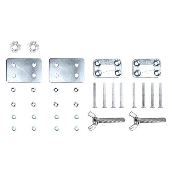 Extreme Max® - Removable Hardware Kit for Deluxe Chrome Wheel Chock