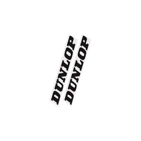Factory Effex® - Dunlop Style White Fork/Swing Arm Stickers