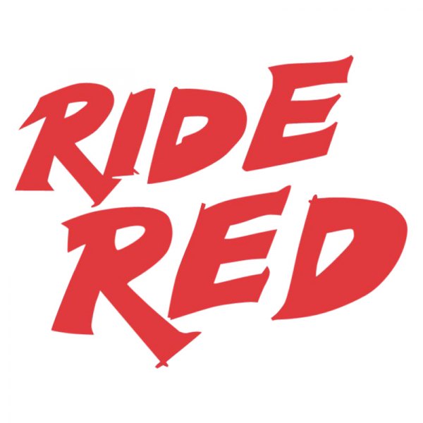 Factory Effex® - "Ride Red" Die-Cut Stickers
