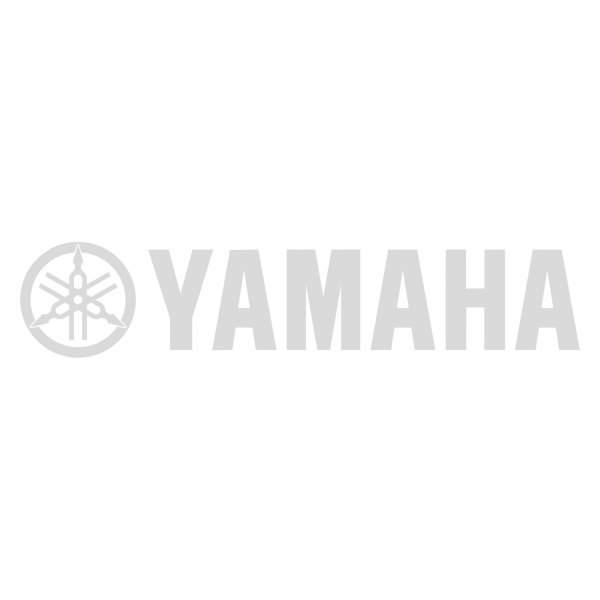 Factory Effex® - Yamaha Style White Window Die-Cut Sticker