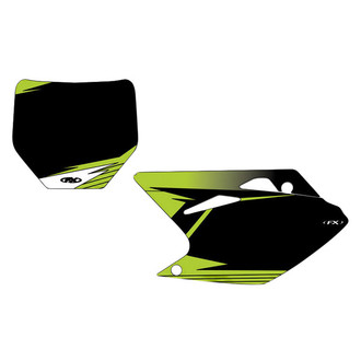 Factory Effex® - Black Graphic Number Plate Backgrounds