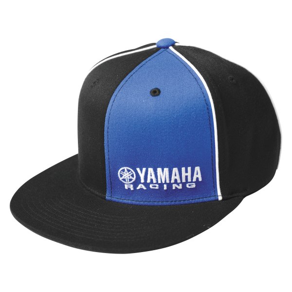 Factory Effex® - Yamaha Racing Flex-Fit Hat (Large/X-Large, Black/Blue)