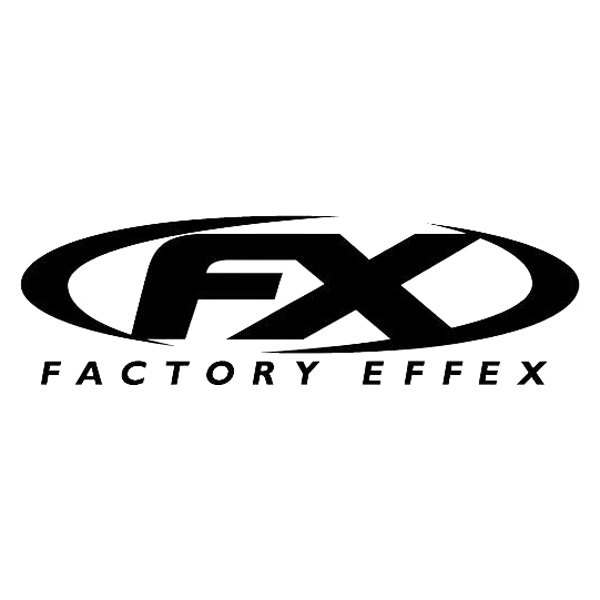 Factory Effex® - FX Corporate Style Black Window Die-Cut Sticker