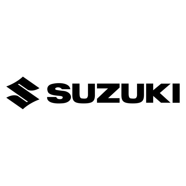 Factory Effex® - Suzuki Style Black Window Die-Cut Sticker