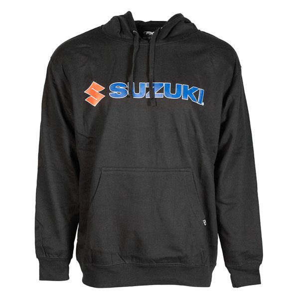 Factory Effex® - Suzuki Logo Men's Pullover Hoodie (Medium, Black)