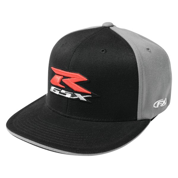 Factory Effex® - Suzuki GSX-R Flex-Fit Hat (Small/Medium, Black/Gray)