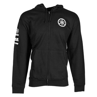 Factory Effex® - Yamaha Tuning Fork Zip-Up Men's Hoody (2X-Large, Black)