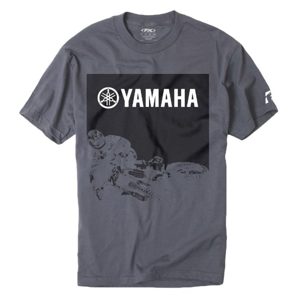 Factory Effex® - Yamaha Whip Men's T-Shirt (Medium, Charcoal Gray)