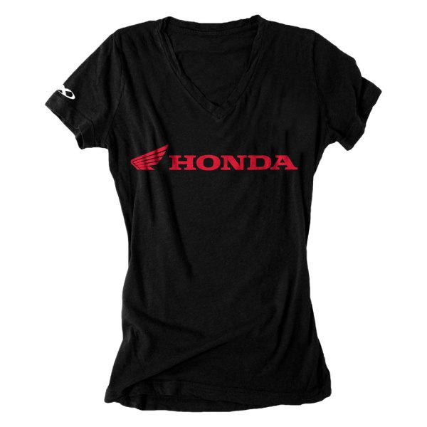 Factory Effex® - Honda Horizontal Women's T-Shirt (Small, Black)