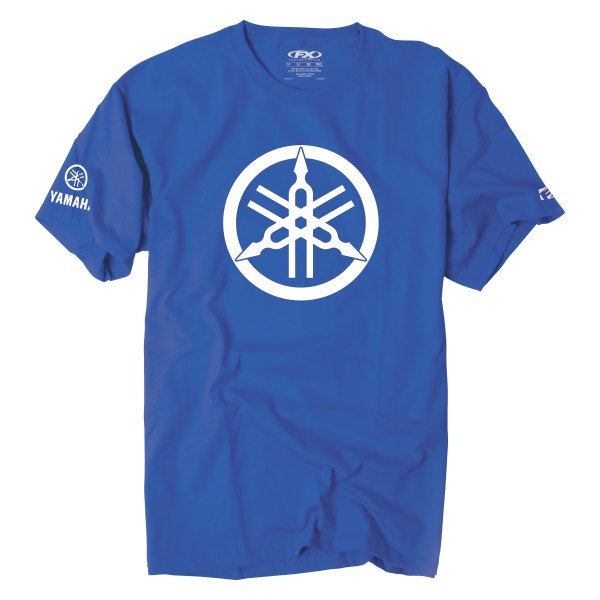 Factory Effex® - Yamaha 2D Fork Men's T-Shirt (Medium, Royal Blue)