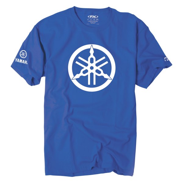 Factory Effex® - Yamaha 2D Fork Men's T-Shirt (Large, Blue)