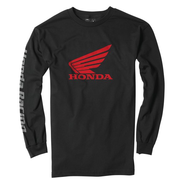 Factory Effex® - Honda Men's Long Sleeve T-Shirt (Large, Black)