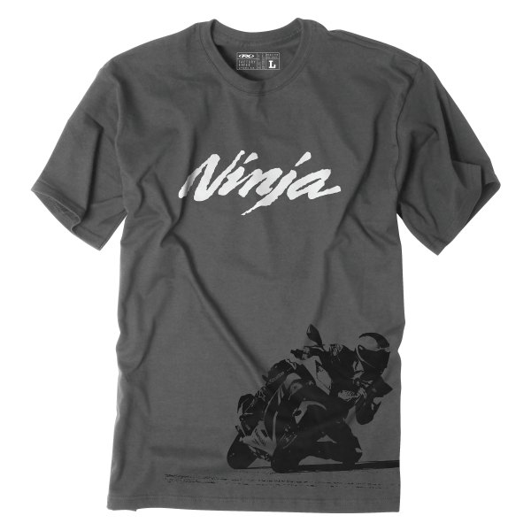Factory Effex® - Kawasaki Ninja Rider Men's T-Shirt (Medium, Black)