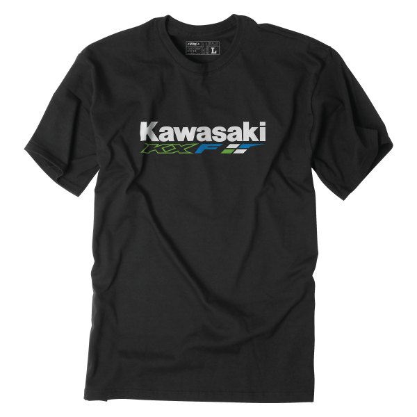 Factory Effex® - Kawasaki KXF Men's T-Shirt (Large, Black)