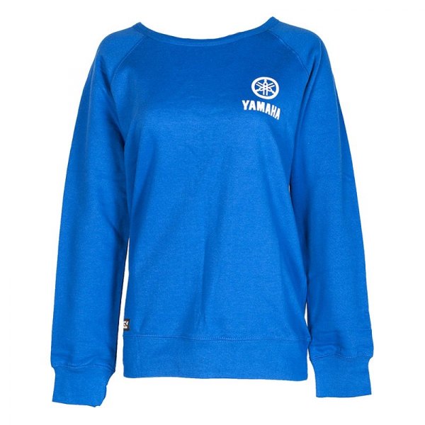 Factory Effex® - Yamaha Crew Women's Sweatshirt (Medium, Blue)