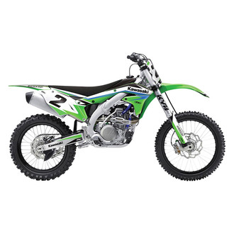 Factory Effex® - FX 2016 EVO Kawasaki Style Shroud/Airbox Graphic Kit