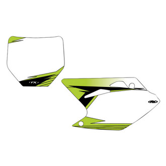 Factory Effex® - White Graphic Number Plate Backgrounds