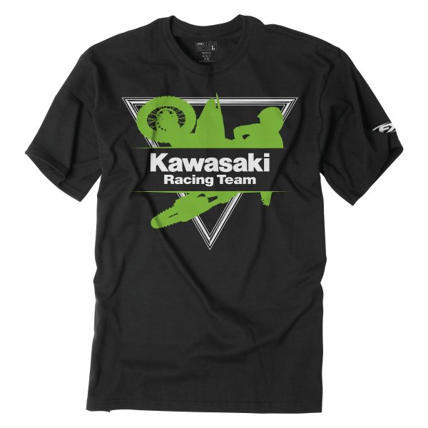 Factory Effex® - Kawasaki Rider Youth T-Shirt (Medium, Black)