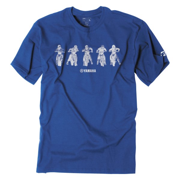 Factory Effex® - Yamaha Lineup Youth T-Shirt (Small, Royal Blue)