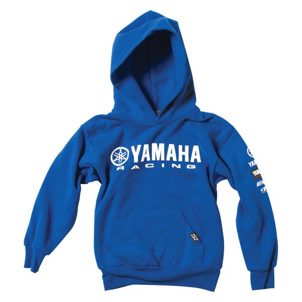 Factory Effex® - Yamaha Racing Youth Pullover Hoody (Small, Royal Blue)