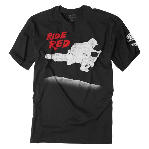 Factory Effex® - Honda Red Rider Youth T-Shirt (Large, Black)