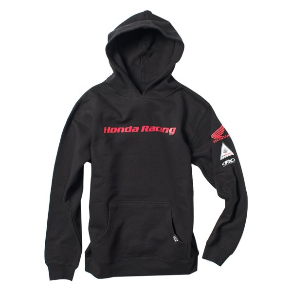 Factory Effex® - Honda Racing Youth Pullover Hoody (X-Large, Black)