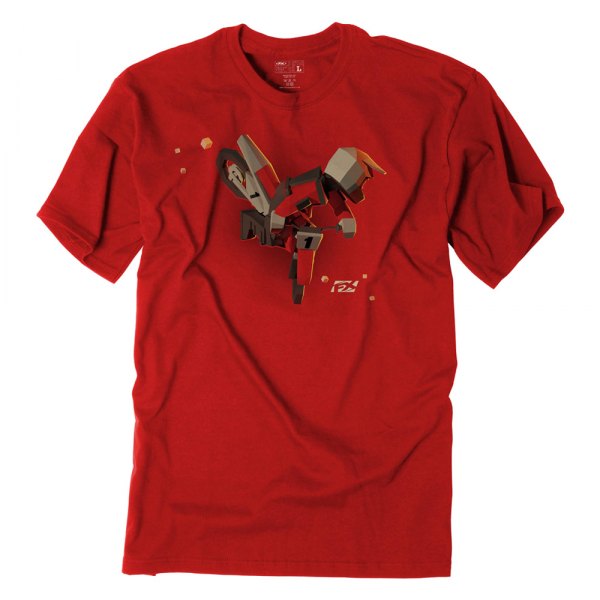 Factory Effex® - FX Moto Kids Red T-Shirt (Medium, Red)