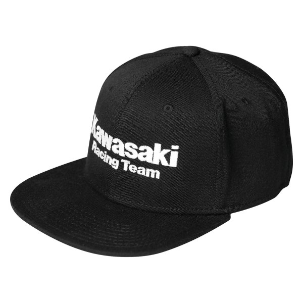 Factory Effex® - Kawasaki Team Style Flex-Fit Hat (Small/Medium, Black)