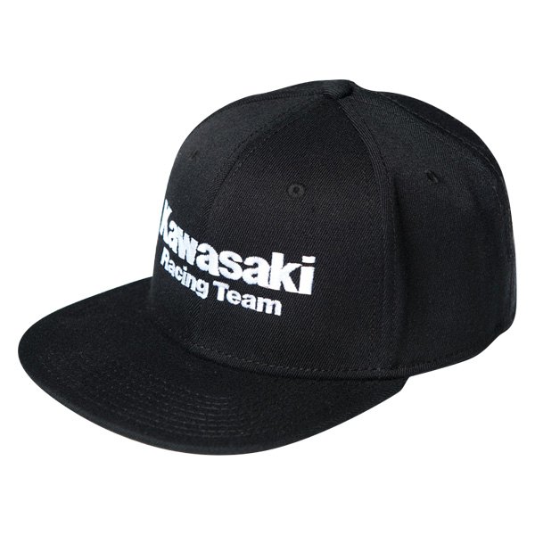 Factory Effex® - Kawasaki Team Style Flex-Fit Hat (Large/X-Large, Black)