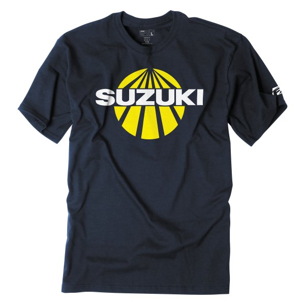 Factory Effex® - Suzuki Sun Men's T-Shirt (Large, Navy)
