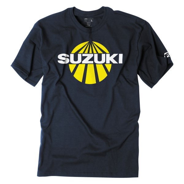 Factory Effex® - Suzuki Sun Men's T-Shirt (X-Large, Navy)