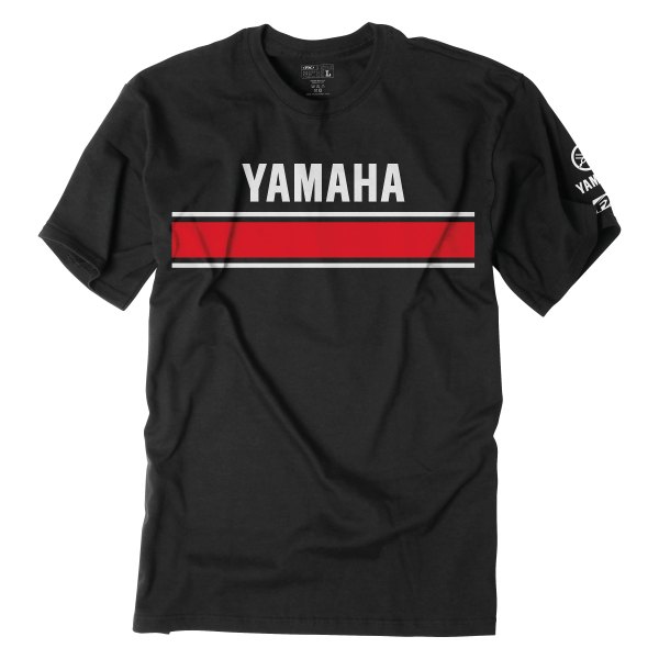 Factory Effex® - Yamaha Retro Men's T-Shirt (Medium, Black)