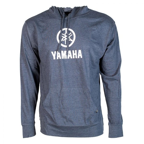 Factory Effex® - Yamaha Stack Lightweight Men's Pullover Hoodie (Large, Navy Heather)
