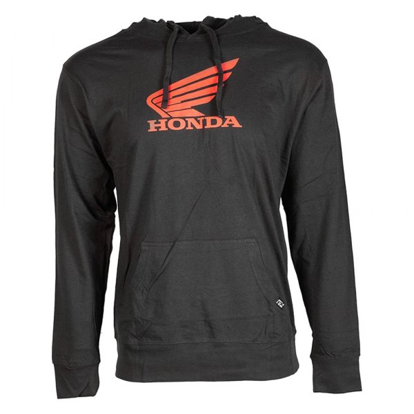 Factory Effex® - Honda Wing Lightweight Men's Pullover Hoody (Medium, Black)
