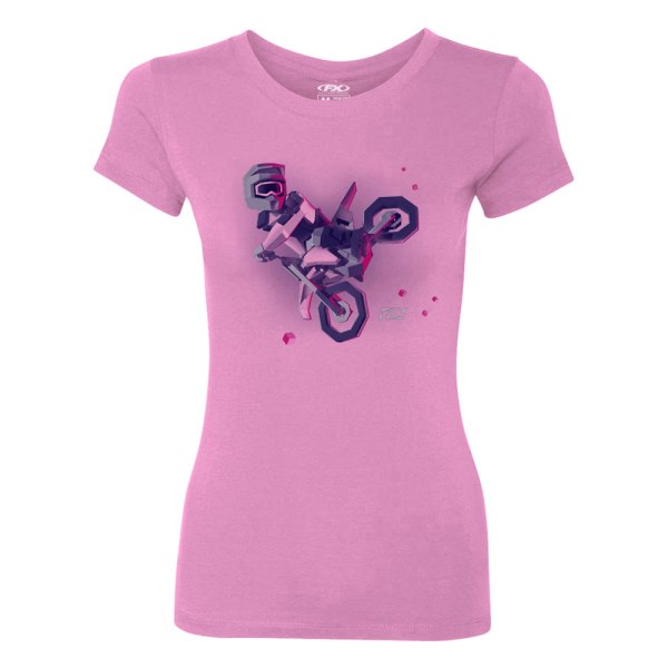 Factory Effex® - FX Moto Kids Girl's T-Shirt (X-Large, Pink)