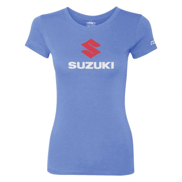 Factory Effex® - Suzuki Stack Women's T-Shirt (Small, Vitage Royal)