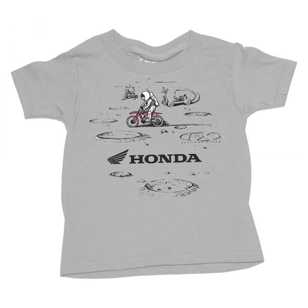 Factory Effex® - Honda Lunar Toddler Youth T-Shirt (4 (Tall), Gray)