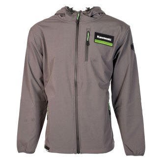 Factory Effex® 22-85116 - Kawasaki Soft-Shell Jacket (X-Large, Gray)