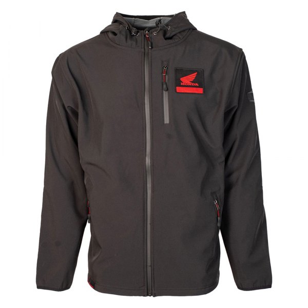 Factory Effex® - Honda Soft-Shell Jacket (Medium, Black)