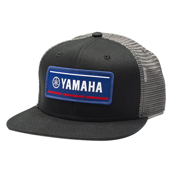 Factory Effex® - Yamaha Vector Snapback Hat (One Size, Black/Gray)